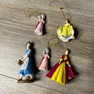 Lot of Disney Belle Beauty and the Beast ornaments